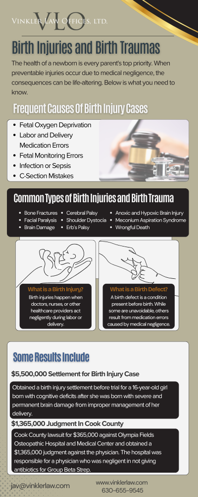 birth injuries and birth traumas